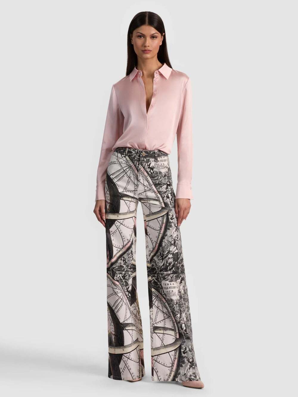 Alice + Olivia Chic Divine Horizons Jeans 30 NWT $495 - Picture 2 of 13